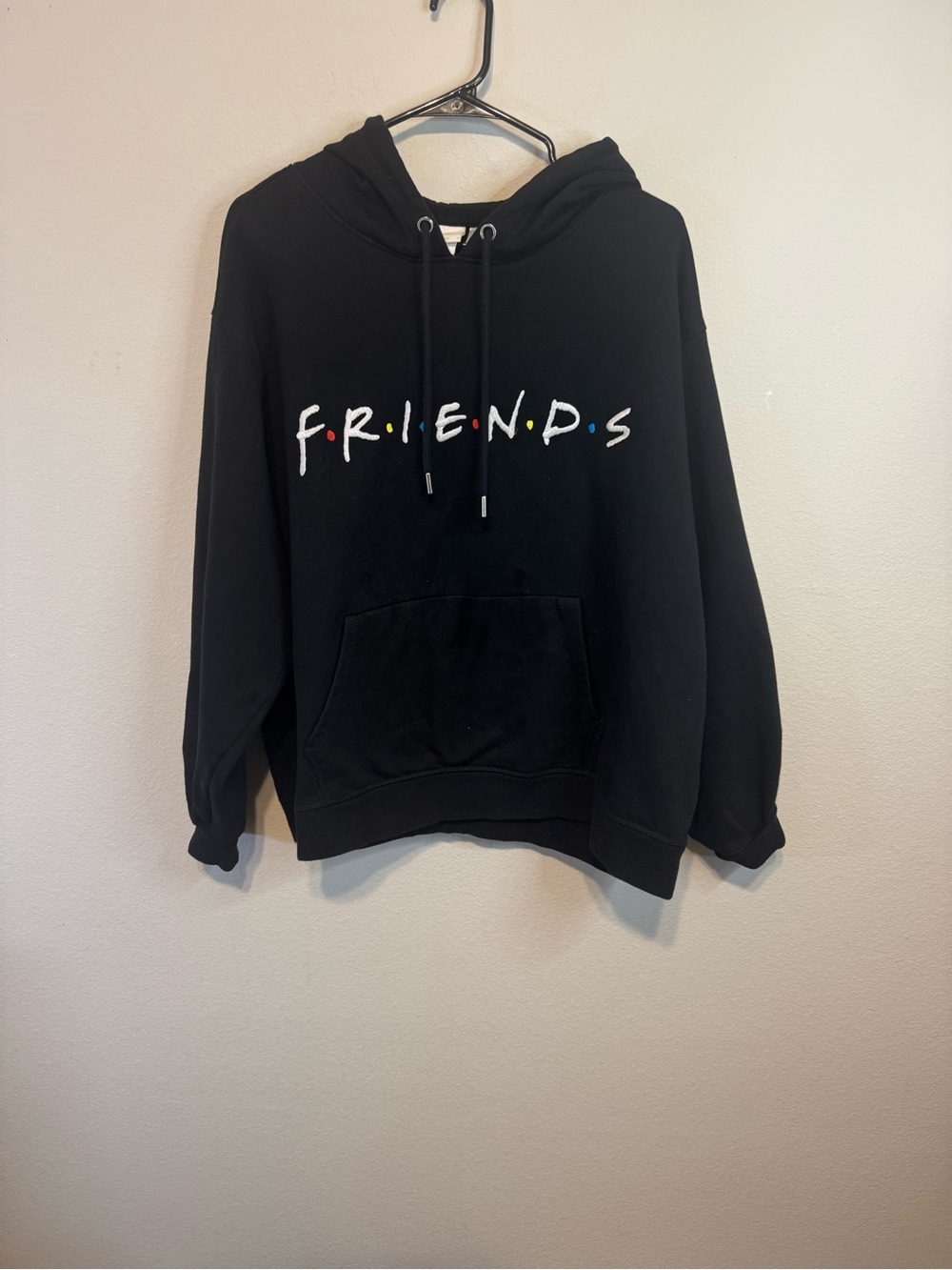 H&M Black Crewneck Sweatshirt with WB Shield Tag